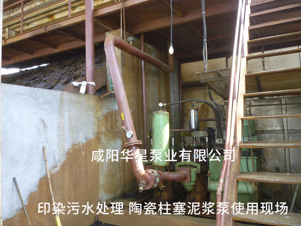 印染廠使用污泥柱塞泵